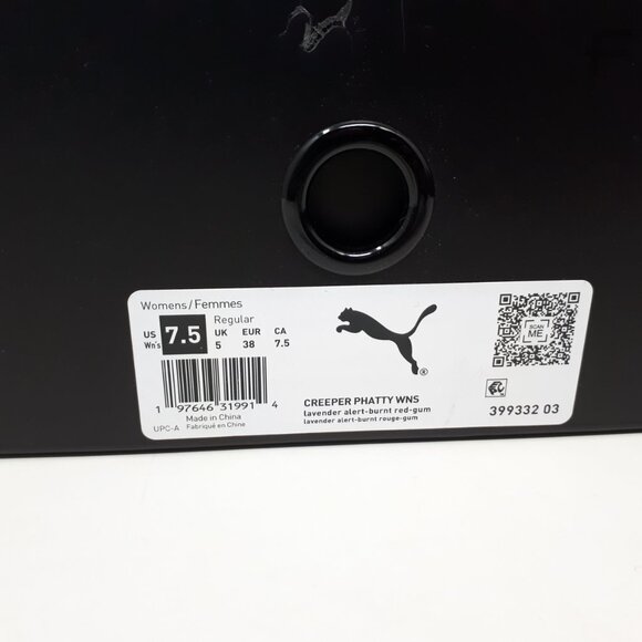 Puma Fenty Rihanna Creeper Phatty Lavender Purple Womens 7.5 US Platform Shoes - Picture 10 of 12